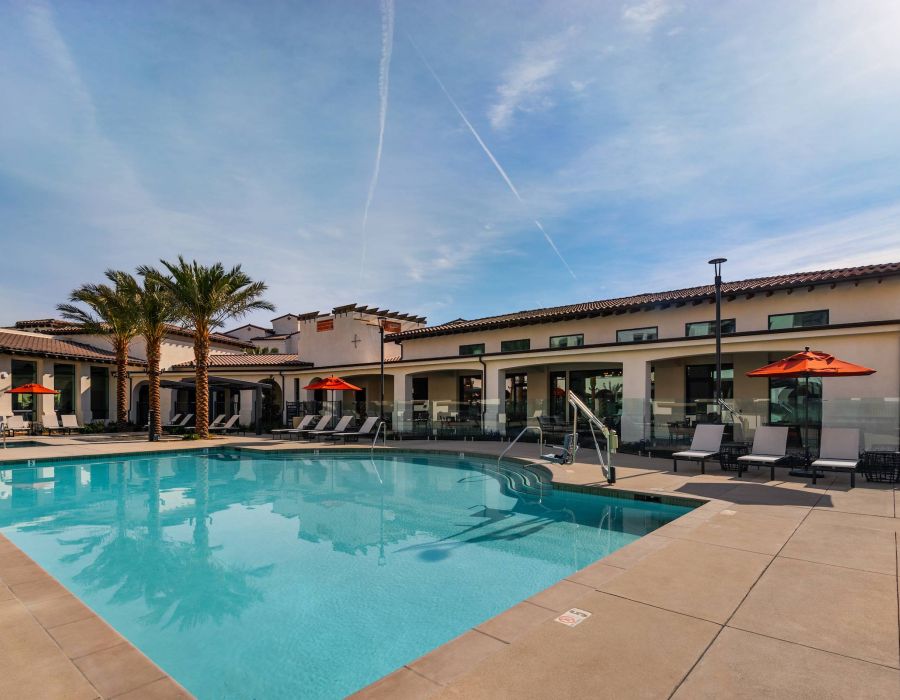 Solana Winchester Hills clubhouse pool