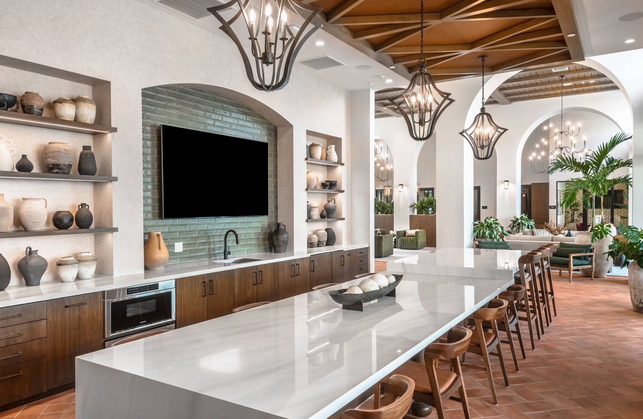 Solana Winchester Hills gourmet community kitchen amenity for hosting